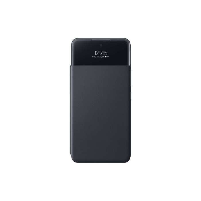 Samsung Galaxy A53 5G Case - Official Samsung S View Wallet Cover - Black