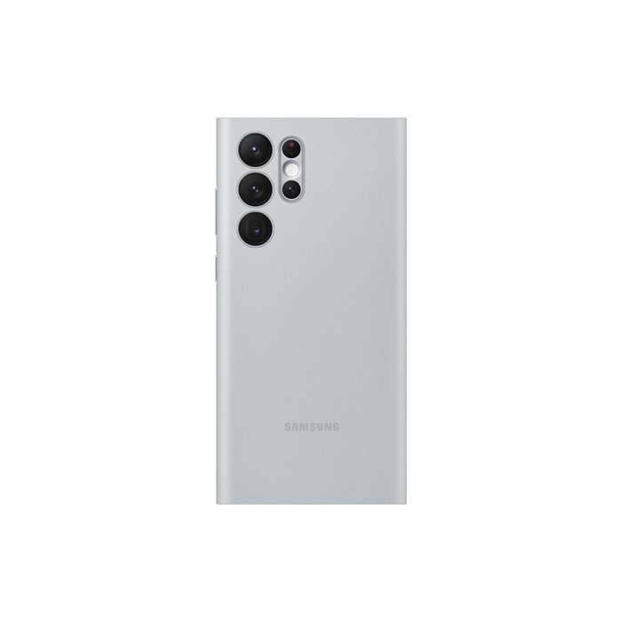 Original Samsung Galaxy S22 Ultra 5G Smart LED View Phone Cover Grey
