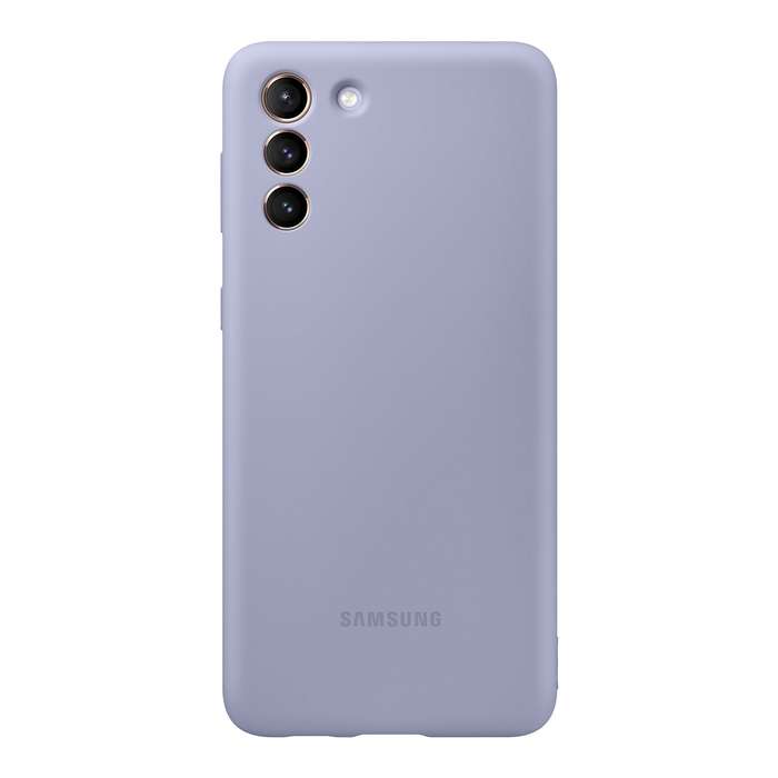 Samsung Galaxy S21 Plus Cover Silicone Cell Phone Case Violet