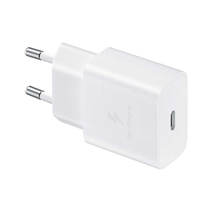 Official Samsung 15W Wall Charger Type C cable - 1 Port White