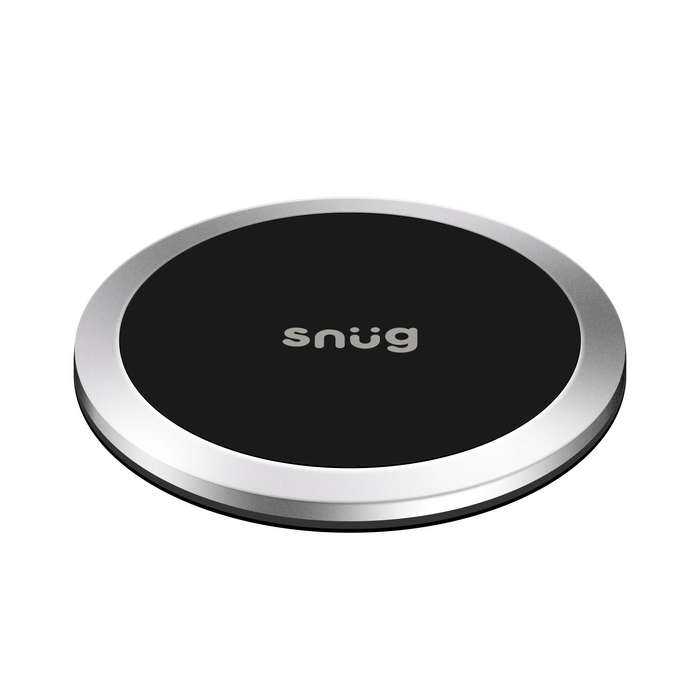 Snug 10W Fast Wireless Charger - Wireless Charging Pad - Black