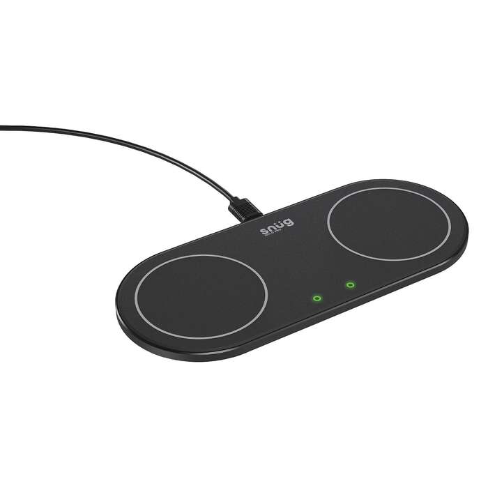 Snug 15W Wireless Charging Pad - Black