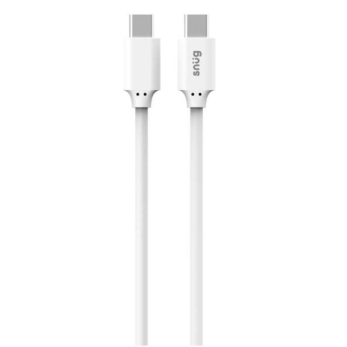 Snug 60W Type C to Type C Cable - 2m White