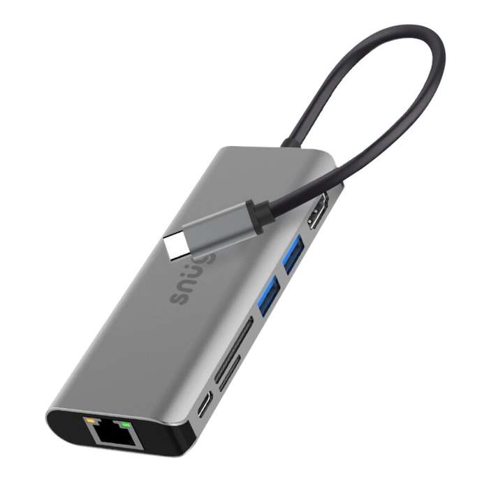 Snug Universal USB Type-C 7 Port Multifunction Hub
