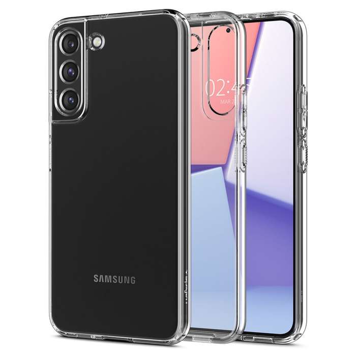 Samsung Galaxy S22 5G Case - Spigen Crystal Flex Cover - Clear