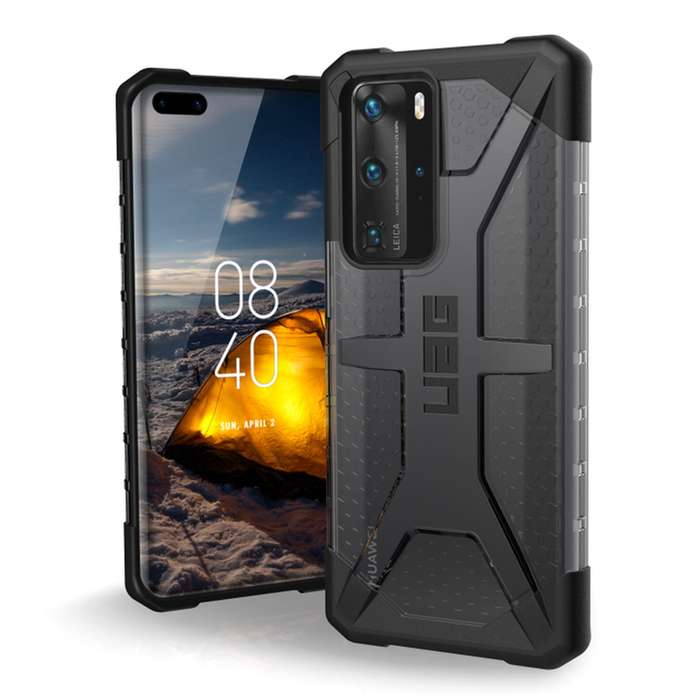 Huawei P40 Pro Case - UAG Plasma Cover - Grey Ash