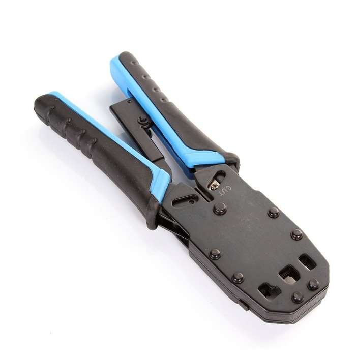 RJ45/RJ12/RJ11 Cable Crimping Tool With Cutter