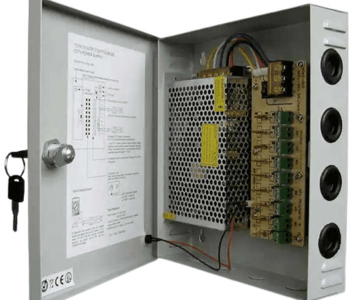 10AMP 9Way Fused Power Supply