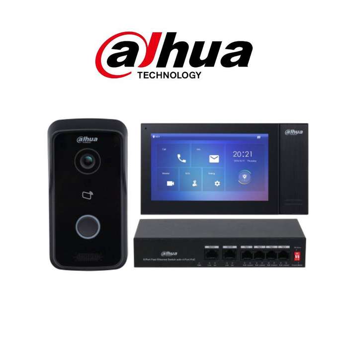 Dahua IP Villa Door Station &, Indoor Monitor Kit (DHI-KTP02)