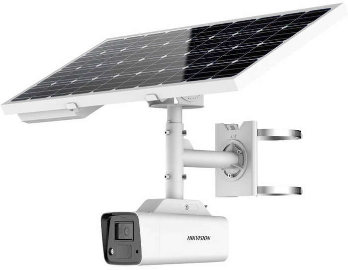 Hikvision 4mm 4MP ColorVu Solar-powered Security Camera Setup (DS-2XS2T47G0-LDH/4G/C18S40)