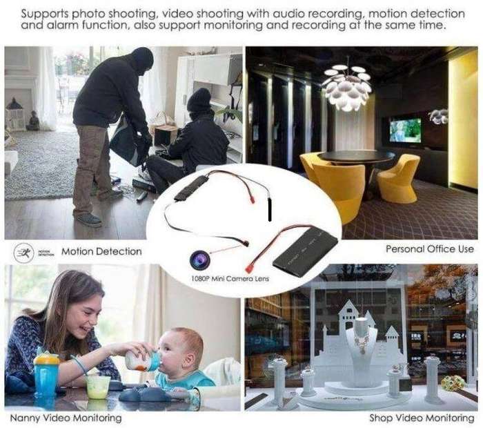 Govision 2mp Spy Mini Wifi Camera (W3-IR)