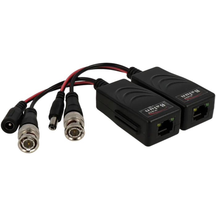 Dahua 1-CH Passive Video Balun with Power