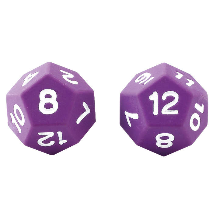 EDX Education - Dice - Plastic Number Jumbo - 30mm - 2pcs Polybag