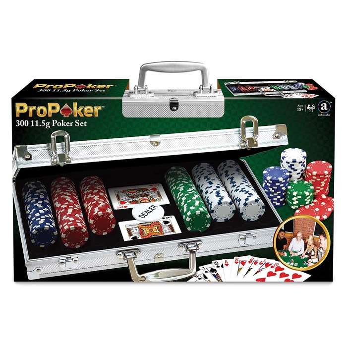 Ambassador - ProPoker Poker Chips In Aluminum Case 300 11.5g