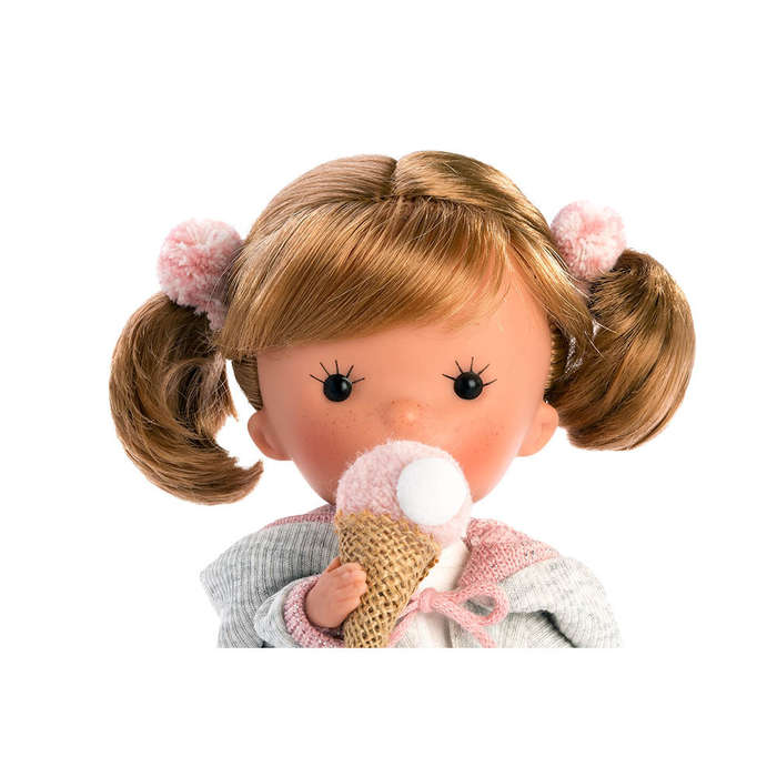 Llorens - Miss Mini's Articulated Doll: Pixi Pink - 26cm