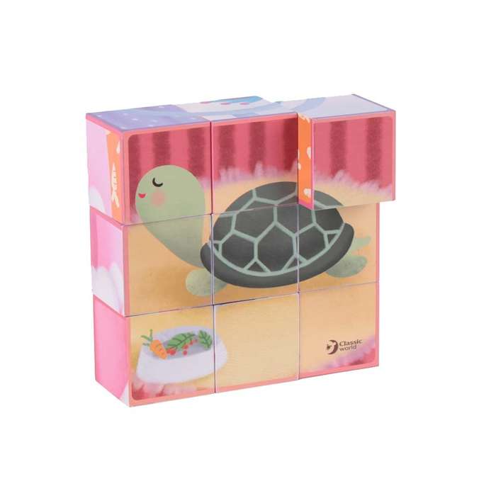 Classic World - Pet Blocks Puzzle - 9pcs