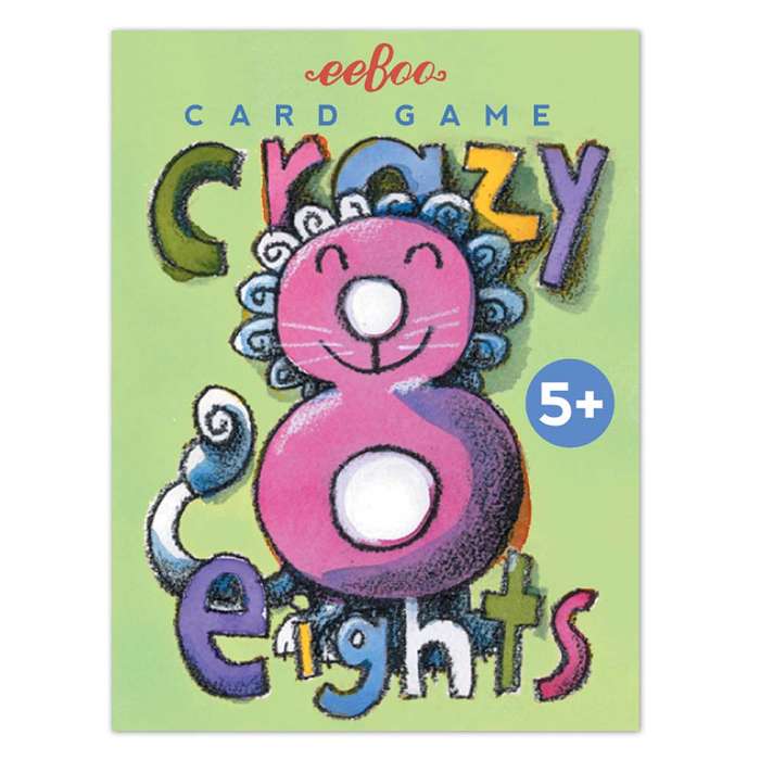 eeBoo - Crazy Eight Playing Cards