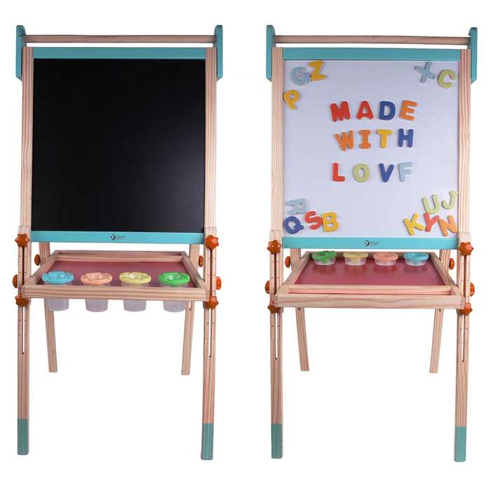 Classic World - Multi-Functional Art Easel & Blackboard - 54 x 45 x 113cm