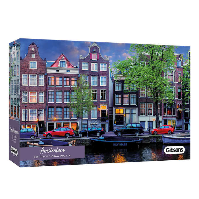 Gibsons - Amsterdam - Jigsaw Puzzle - 636pcs