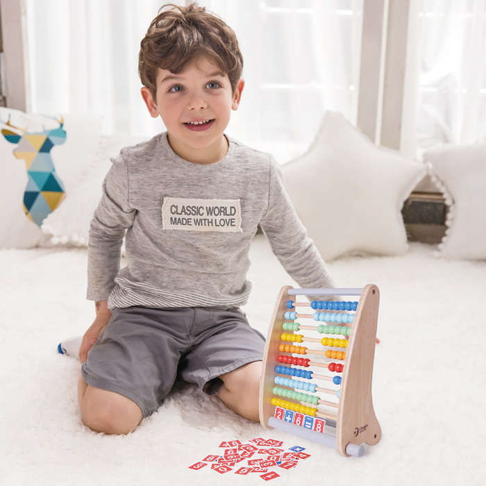 Classic World - Wooden 100 Bead Abacus