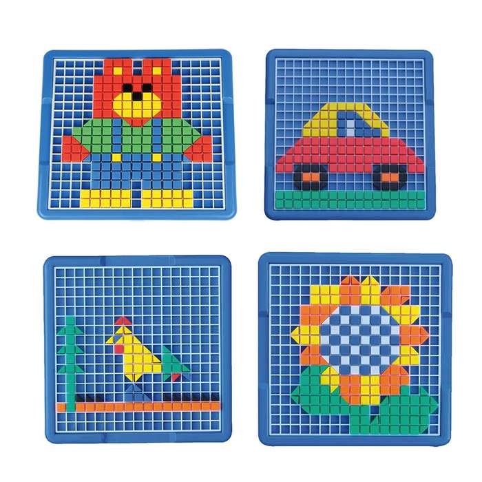Greenbean - Mosaic Small Grid Board Set 490pcs