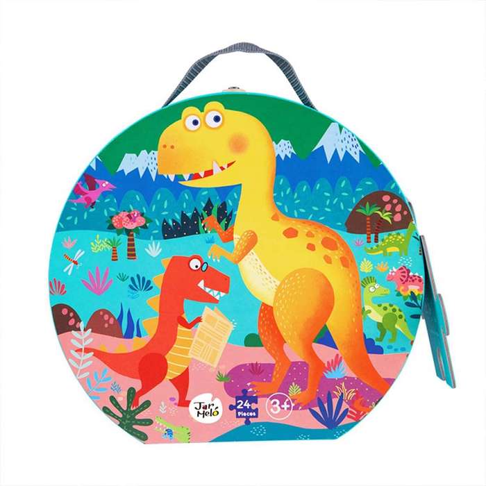 Jar Meló - Floor Puzzle Series - Dinosaur Paradise - 24pcs