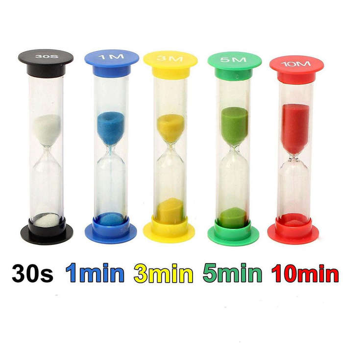Edu-Toys - Sand Timer Teachers Pack 5 Pieces