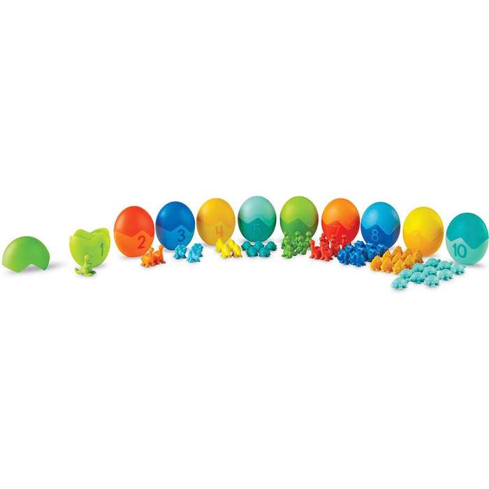 Learning Resources - Counting Dino-Sorters Math Activity Set