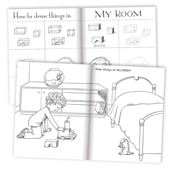 eeBoo - Art Drawing Book 1 - Learn to Draw Simple Forms