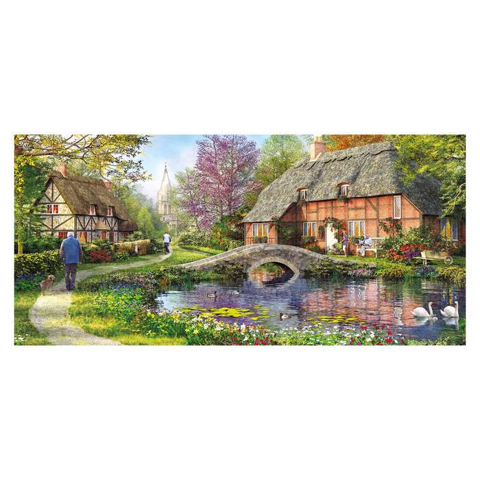 Gibsons - Cottage by the Brook - Jigsaw Puzzle - 636pcs