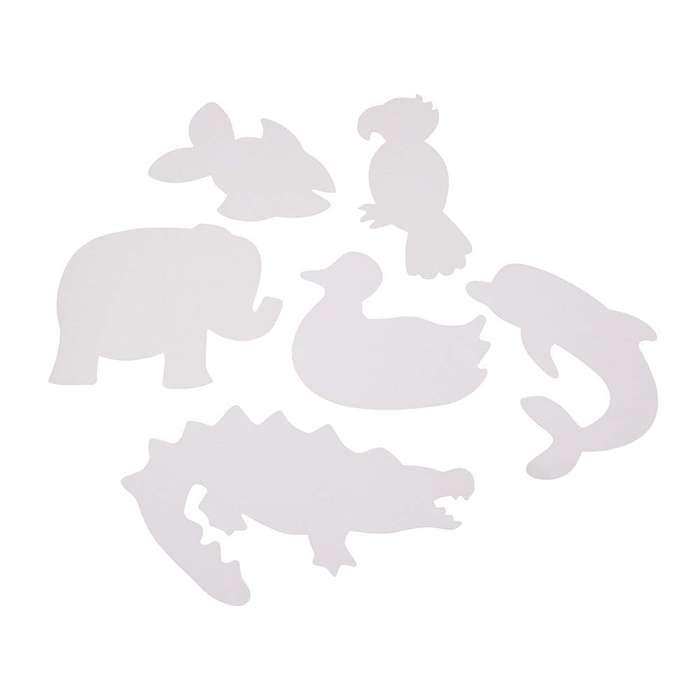 Anthony Peters - Large Animal Collage Shapes: 24 Pieces