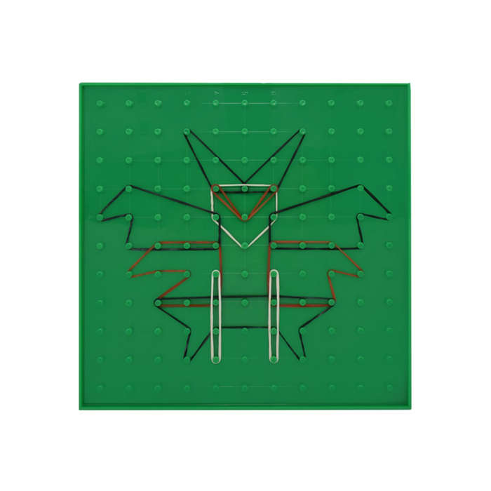 EDX Education - Geoboards - 20cm - 7X7 Pin & 24 Pin Circular - 1pcs