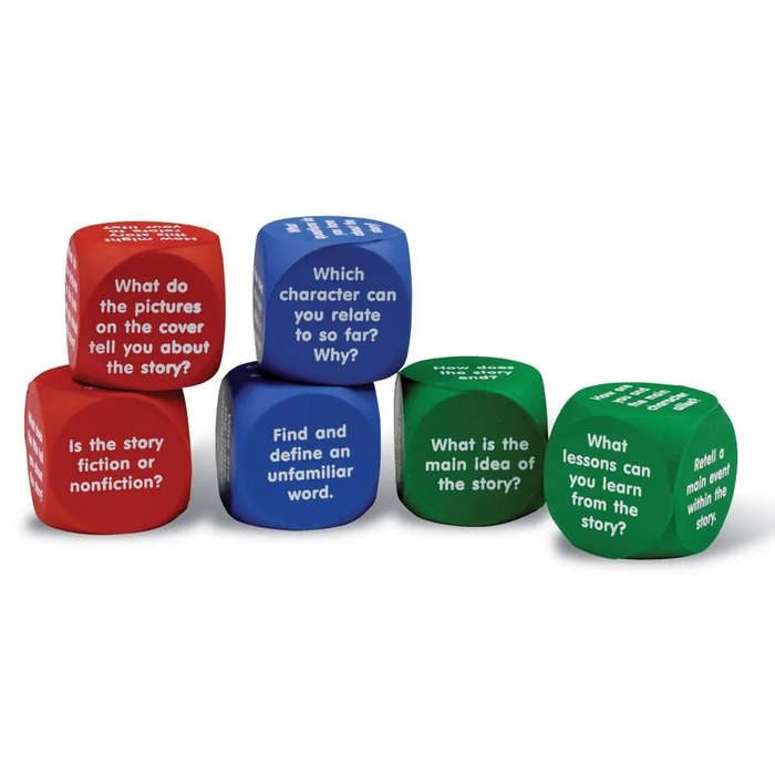 Learning Resources - Reading Comprehension Cubes