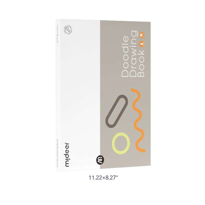 Mideer - Drawing Doodle Book Fine Grain Paper