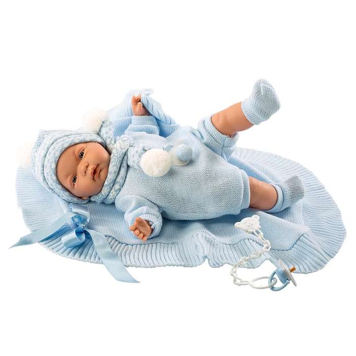 Llorens - Baby Boy Doll with Clothing & Blanket: Joel - 38cm