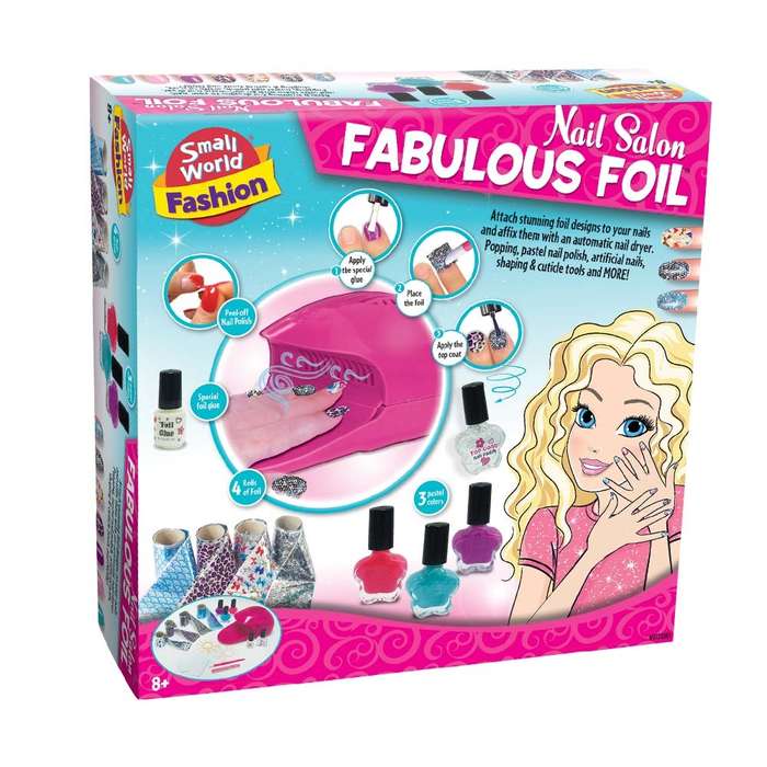 Small World Toys - Fabulous Foil Nail Salon