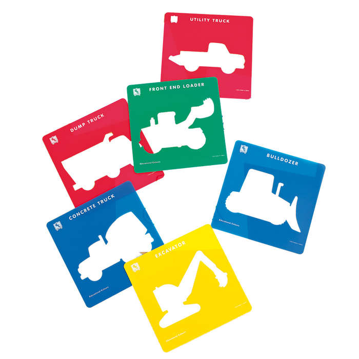 EDX Education - Stencils Construction 6pc