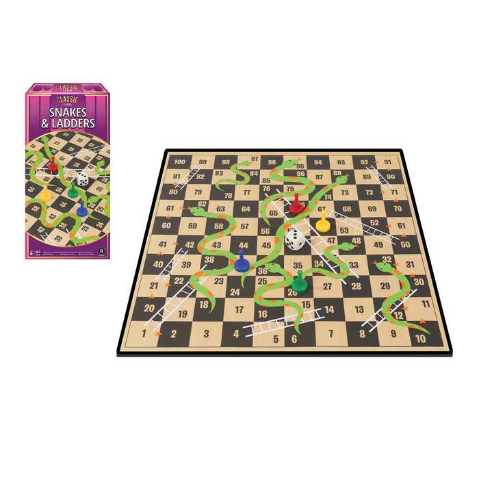 Ambassador - Classic Games - Snakes & ladders Game
