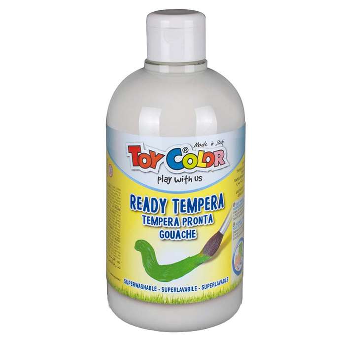 Toy Color - Superwashable Ready-Mix Tempera Paint for Kids - 250ml