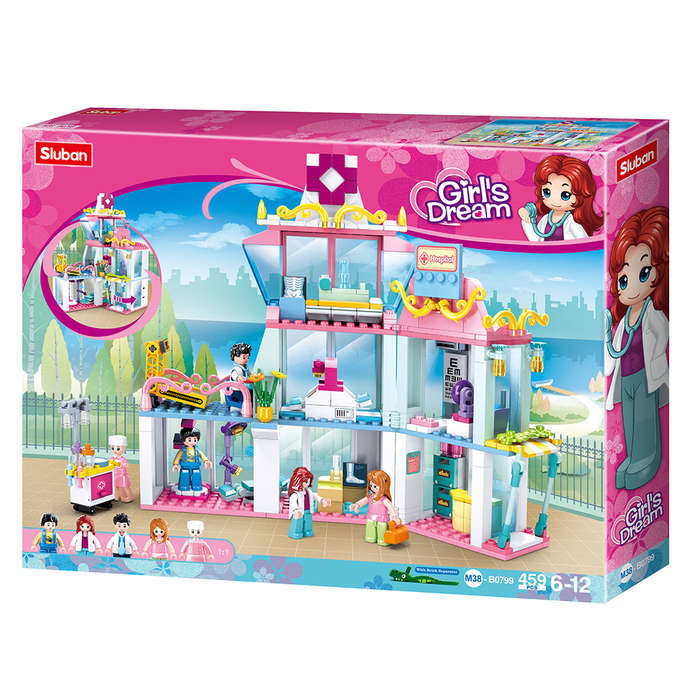 Sluban - Girls Dream - Hospital - 459pcs