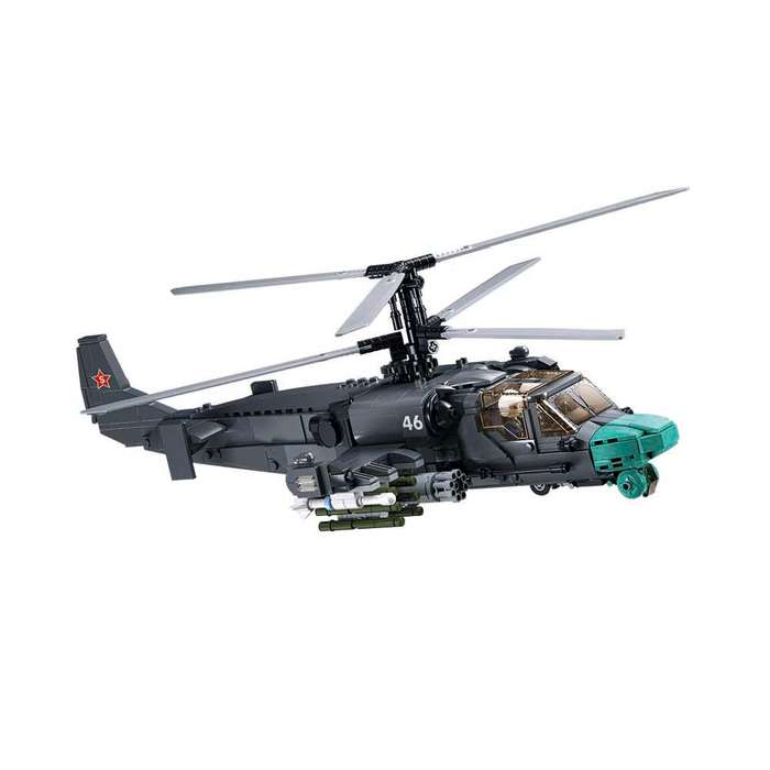 Sluban - Model Bricks - KA-52S Gunship 1/35 - 913pcs