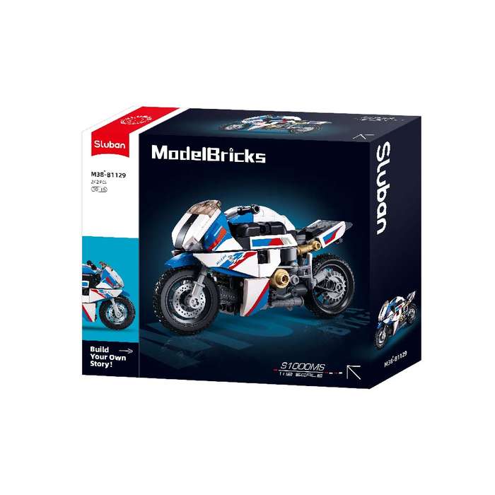 Sluban - Model Bricks - S1000MS Motorcycle - 242pcs