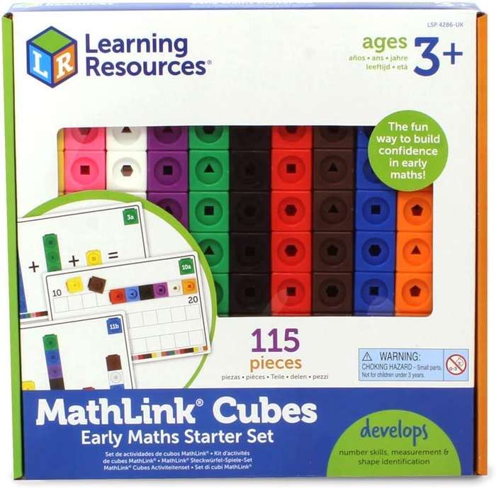 Learning Resources - Mathlink Cubes Activity Set