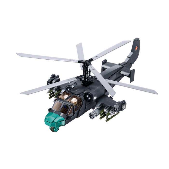 Sluban - Model Bricks - KA-52S Gunship 1/35 - 913pcs