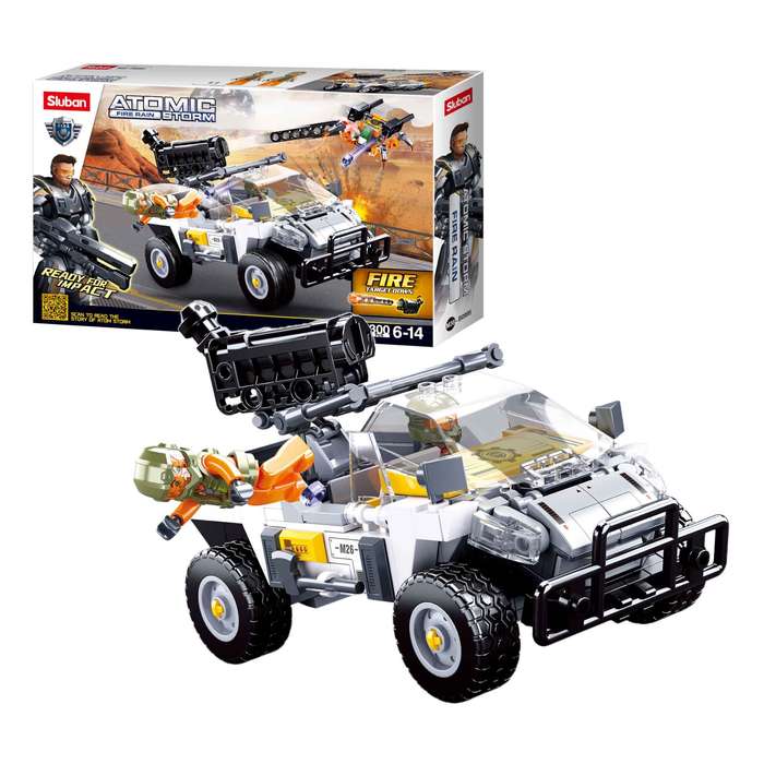 Sluban - Atomic Storm Uprising - Annihilation Operation - 300pcs