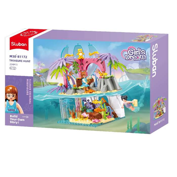 Sluban - Girls Dream - Secret Island - 224pcs