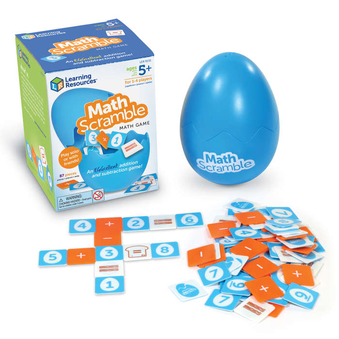Learning Resources - Math Scramble - Addition & Subtraction Game