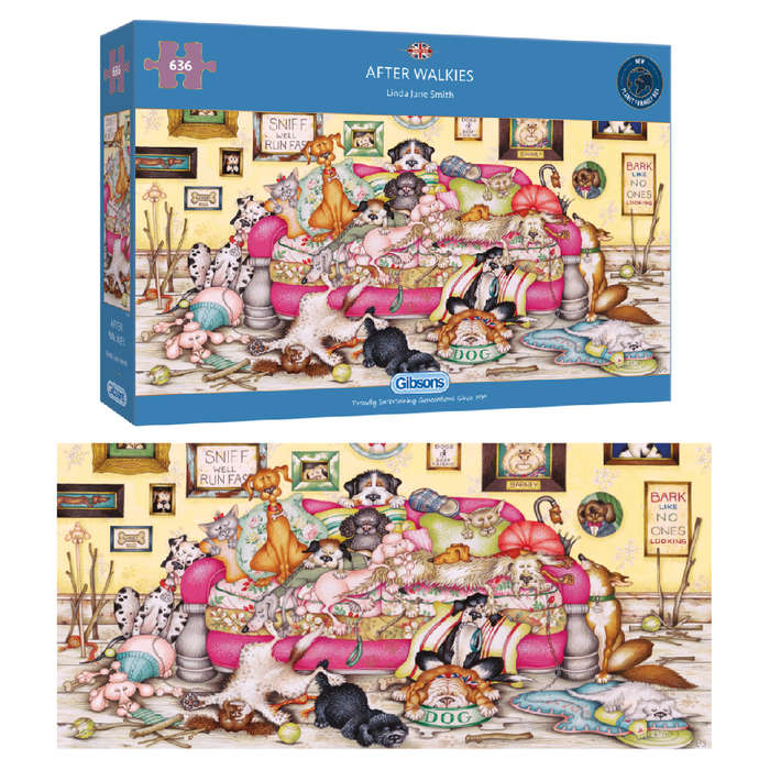 Gibsons - After Walkies - Jigsaw Puzzle - 636pcs