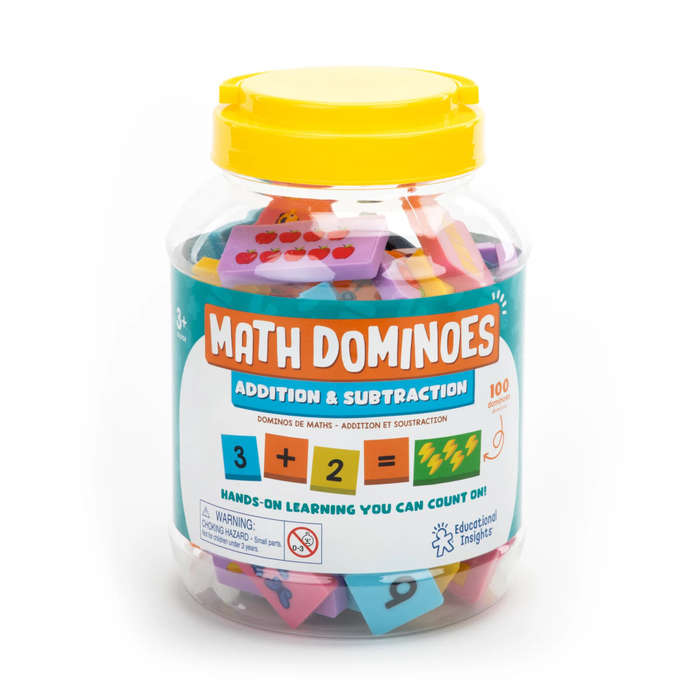 Educational Insights - Math Dominoes - Addition & Subtraction