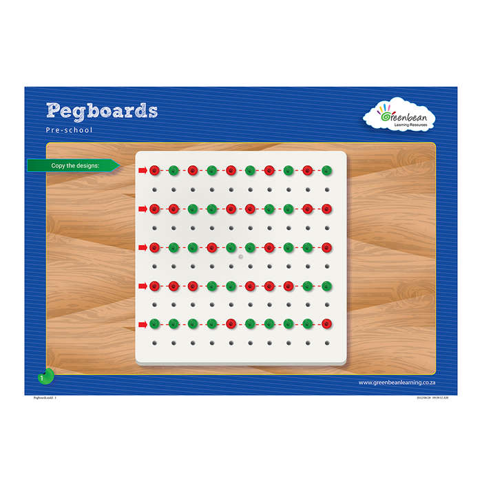 EDX Education - Activity Cards Pegboard 18 Activities